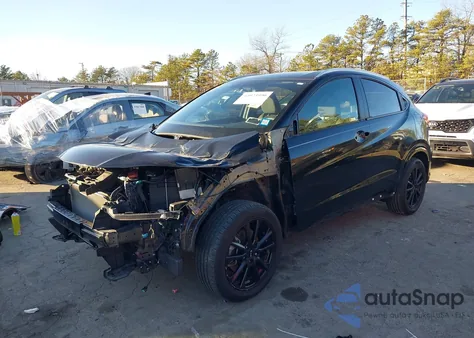 2022 Honda Hr-V Awd Sport from USA, damaged, VIN 3CZRU6H16NM703323